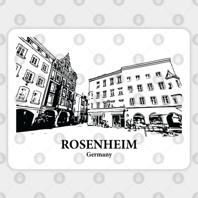 Rosenheim - Germany Magnet by Lakeric